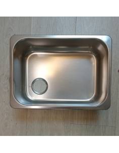 Evier acier inoxydable 355x250mm