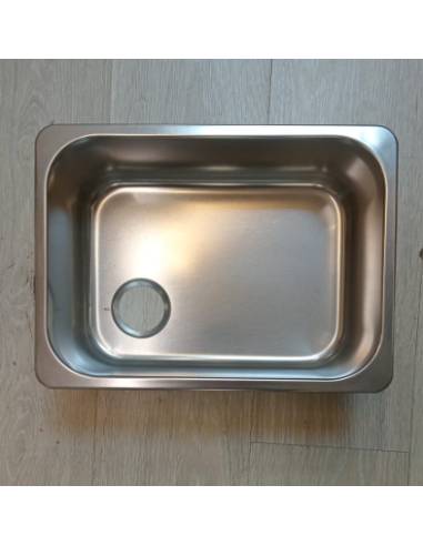 Fregadero inox 355x250mm