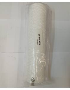 Filtro agua 250mm diametro 60mm