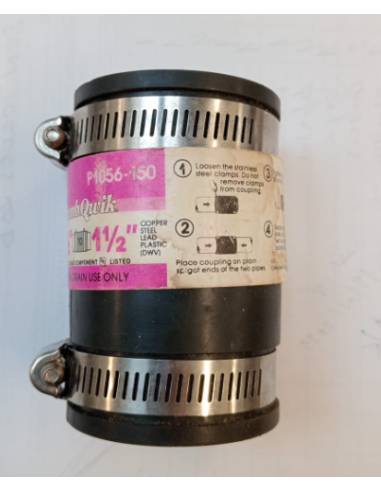 Plumb manguito de compresion 1 1/2¨ a 1 1/2¨