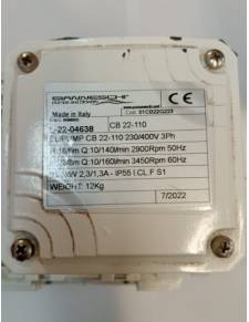 Gianneschi CB 22-110  bomba de agua bronce 230/400v