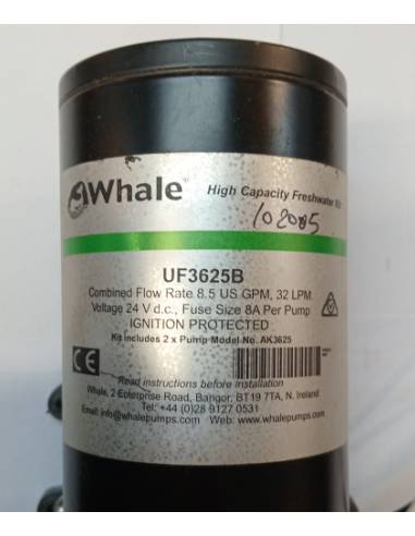 Whale UF3625B bomba presión 24V 32 L/min