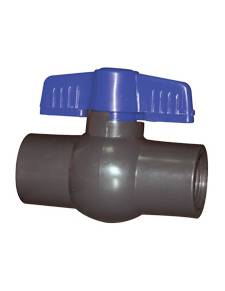 Valvula de pvc 3/4
