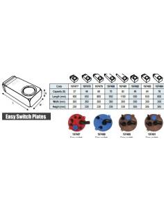 Réservoir diabolo 37l al.230x360x500mm + couvercle eaux... 2