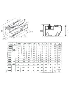 Bora water tank 60l + pump 12.l 12v 2