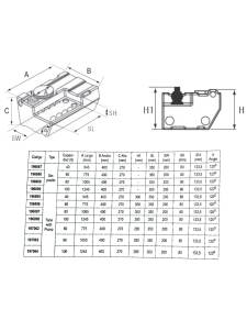 Bora water tank 60l + pump 12.l 12v