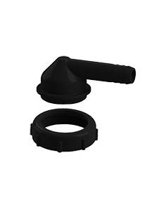 Plug connector for 12mm hose. in diameter with joint.