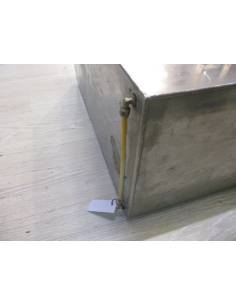 Serbatoio acqua in acciaio inox 47x63,5x28 cm. alt.