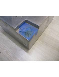 Edelstahlwasserbehälter 47x63,5x28 cm Höhe. 2