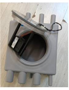 Depósito de aguas grises Whale GT0810B 8L tecnología de sensores 12/24V 