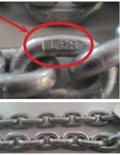 Gauged chain 12 mm LOFRAN'S G40 DIN766/ ISO4565