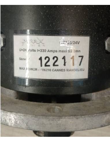 Max power helice proa CT125/ 24v motor