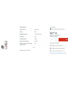 Fleetguard LF17505 Filtro de aceite 2