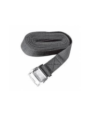Cincha con hebilla protegida 25mm,  2,5mts  250kgs