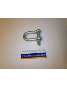 6mm straight galvanized shackle
