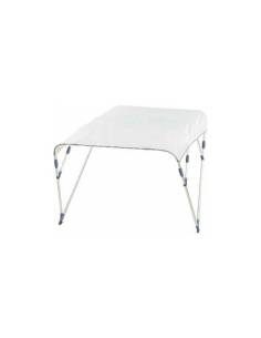 Bimini awning aluminum 4 bars zeus sleeve 240x190x135
