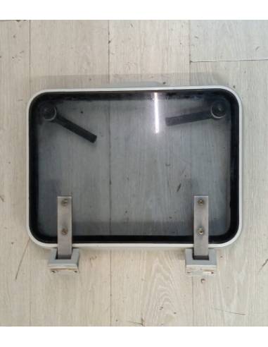Lewmar escotilla 450x320mm con dos bisagras y...