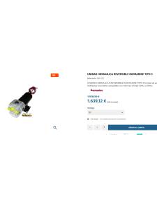 Raymarine Type 3 24v unidad hidraulica reversible piloto 