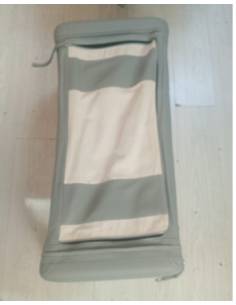 Baul piel/tela con compartimentos 190lts 2