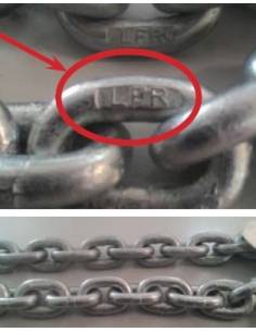 Cadena calibrada 10mm DIN766 LOFRAN�S G40