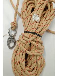 Dufour 445 escota de spy 12mm/27mts con mosqueton