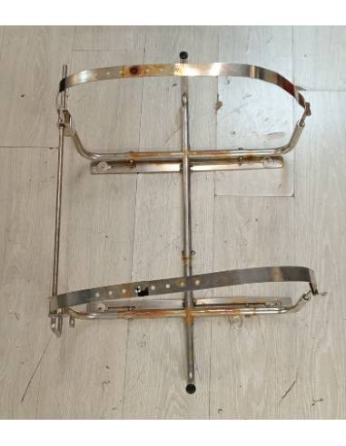 Soporte de balsa salvavidas inox, 750x520x200m...