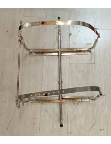 Soporte de balsa salvavidas inox, 750x520x200m ajustable