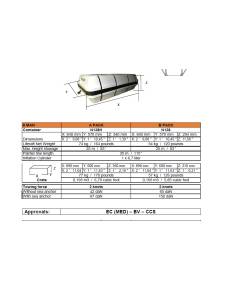 Zodiac balsa salvavidas SOLAS tipe XTREM 8 pzas container