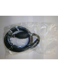 Tubo gasolina 2 mts con cebador grande