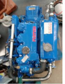Isuzu motor intraborda 3LD1 PW-17