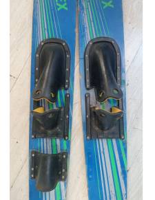 Aquaflex juego esquis vintage