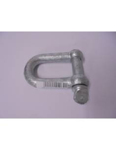 Grillete 18mm recto galvanizado bulon