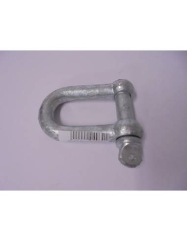 Grillete 18mm recto galvanizado bulon