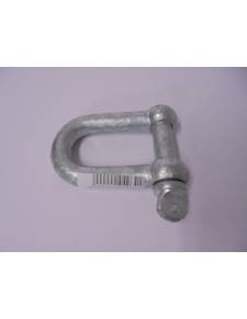 18mm straight galvanized bolt shackle