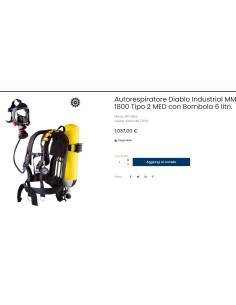 Equipo de respiración autónomo Diablo Industrial con... 2