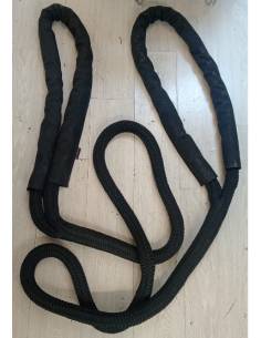 Amarra alta gama 50mm/5mts con gazas forradas