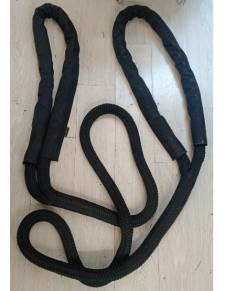 Amarra alta gama 50mm/5mts con gazas forradas