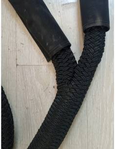 Amarra alta gama 50mm/5mts con gazas forradas 2