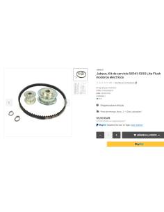 Jabsco, Kit de servicio 58541-1000 Lite Flush inodoros... 2