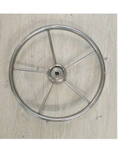 Volante acero inoxidable 5R d.380mm