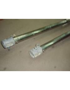 Pescantes inox con base en aluminio