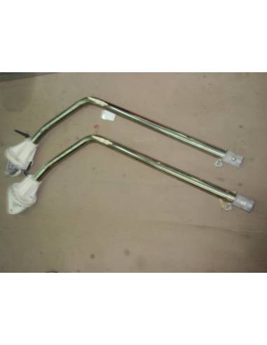 Pescantes inox con base en aluminio