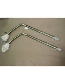 Pescantes inox con base en aluminio