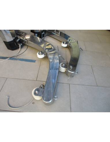 Pescantes pareja inox 