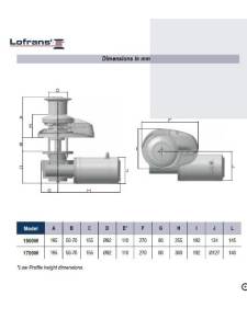 Lofran's x3 1500w/12v catena 10mm