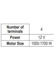 Control box lofran's 4t 12v  5-1   7kw