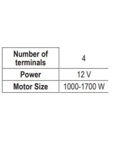 Control box lofran's 4t 12v 5-1 7kw