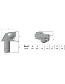 Ancoraggio h. dolore. allu r. 800w/12v