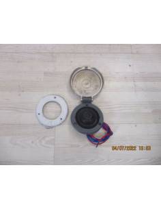 Interruptor LOFRAN'S pie inox boton negro