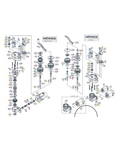 Kit manutenzione verricello LOFRAN X2-PROJECT 1000